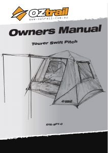 Handleiding OZtrail Tourer Swift Pitch Tent