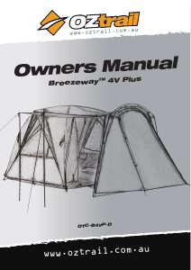 Handleiding OZtrail Breezeway 4V Plus Tent