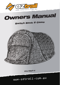 Handleiding OZtrail Switch Back Camo Tent