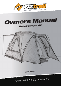 Handleiding OZtrail Breezeway 4V Tent
