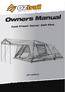 Handleiding OZtrail Fast Frame Tourer 300 Plus Tent