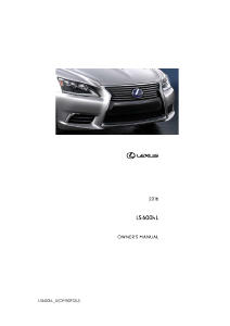 Handleiding Lexus LS 600h (2016)