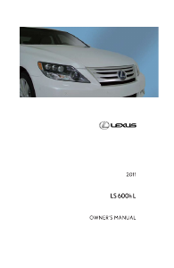 Handleiding Lexus LS 600h (2011)