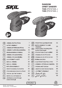 Manual Skil 7445 AA Orbital Sander