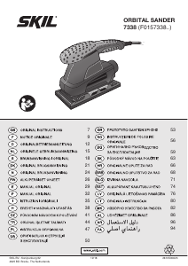 Manuale Skil 7338 AA Levigatrice orbitale