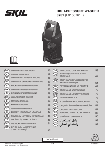 Manual Skil 0761 AA Curatitor presiune