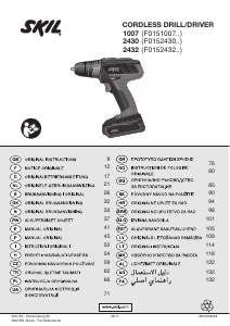 Instrukcja Skil 2432 AA Wiertarko-wkrętarka