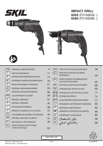 Bruksanvisning Skil 6002 CA Slagdrill