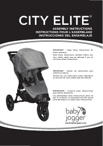 Manual de uso Baby Jogger City Elite Cochecito