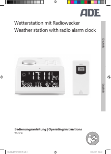 Handleiding ADE WS 1710 Weerstation