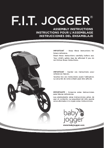 Mode d’emploi Baby Jogger FIT Jogger Poussette