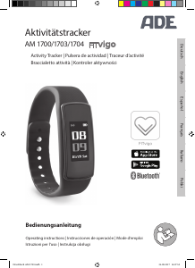 Instrukcja ADE AM 1700 Tracker aktywności