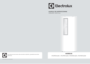 Manual de uso Electrolux EFUP195YAMG Congelador