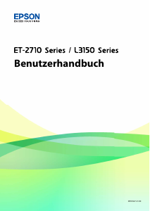 Bedienungsanleitung Epson ET-2710 EcoTank Multifunktionsdrucker