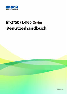 Bedienungsanleitung Epson ET-2750 EcoTank Multifunktionsdrucker