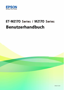 Bedienungsanleitung Epson ET-M2170 EcoTank Multifunktionsdrucker
