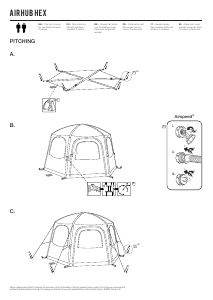 Manual Vango AirHub Hex Tent