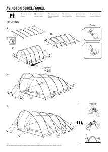 Manual Vango Avington 600XL Tent