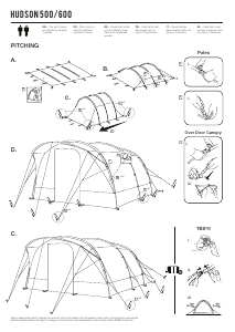 Manual Vango Hudson 400 Tent