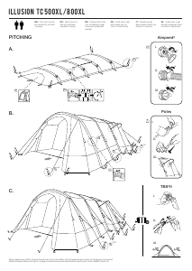 Manual Vango Illusion Air TC 800XL Tent