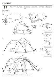 Bedienungsanleitung Vango Rosewood Zelt