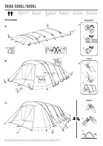 Manual Vango Taiga Air 600XL Tent