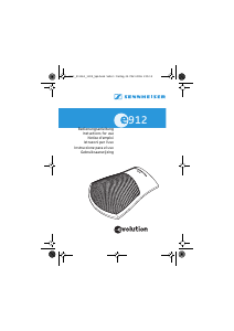 Bruksanvisning Sennheiser e 912 Mikrofon