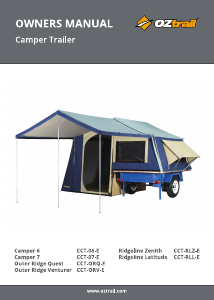 Manual OZtrail Camper 6 Trailer Tent