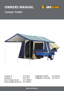 Manual OZtrail Ridgeline Zenith Trailer Tent