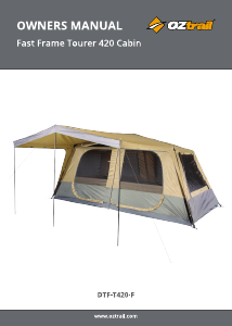 Handleiding OZtrail Fast Frame Tourer 420 Cabin Tent