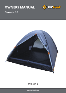 Handleiding OZtrail Genesis 3P Tent