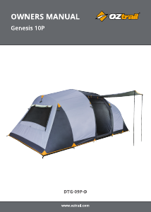 Handleiding OZtrail Genesis 10P Tent