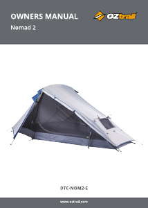 Handleiding OZtrail Nomad 2 Tent