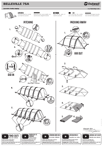 Manual Outwell Belleville 7SA Tent