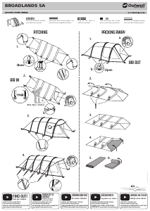 Manual Outwell Broadlands 5A Tent