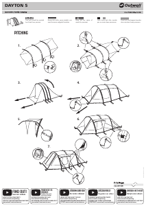 Manual Outwell Dayton 5 Tent