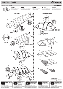 Manual Outwell Mayville 6SA Tent