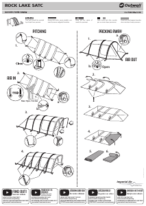 Manual Outwell Rock Lake 5ATC Tent