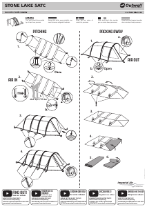 Manual Outwell Stone Lake 5ATC Tent