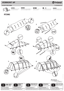Manual Outwell Vermont 6P Tent