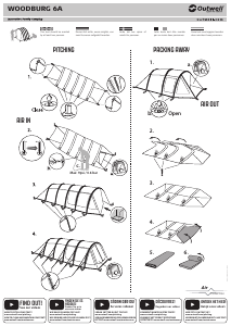 Manual Outwell Woodburg 6A Tent