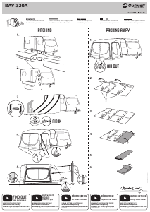 Mode d’emploi Outwell Bay 320A Auvent