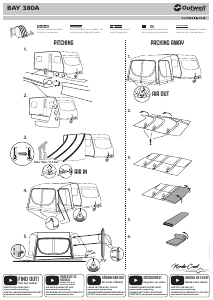 Mode d’emploi Outwell Bay 380A Auvent