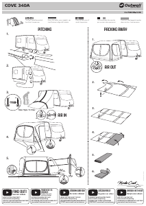 Manual Outwell Cove 340A Awning