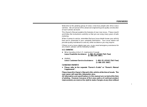 Manual Lexus LX 470 (2000)