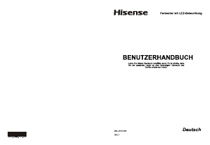 Bedienungsanleitung Hisense LTDN65XT880XWSEU3D LED fernseher