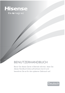 Bedienungsanleitung Hisense KGNF 326 A+++ EL Kühl-gefrierkombination