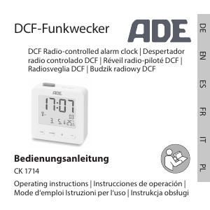 Handleiding ADE CK 1714 Wekkerradio