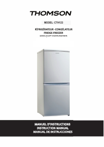Mode d’emploi Thomson CTH 123 Réfrigérateur combiné