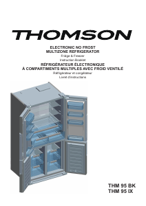 Mode d’emploi Thomson THM 95 IX Réfrigérateur combiné